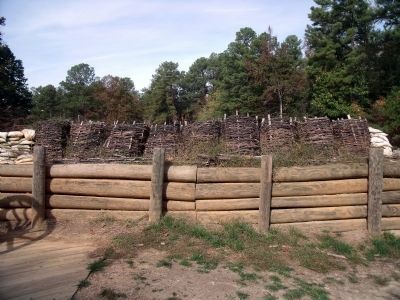 Siege Encampment Exhibit - Revetment & Gabion.. Click for full size. Siege Encampment Exhibit - Revetment & Gabion. image. Click for full size.