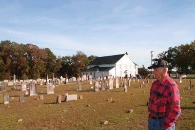 Padgett's Creek Baptist Church Cemetery and Caretaker image. Click for full size.