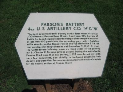 Parson's Battery Marker image. Click for full size.
