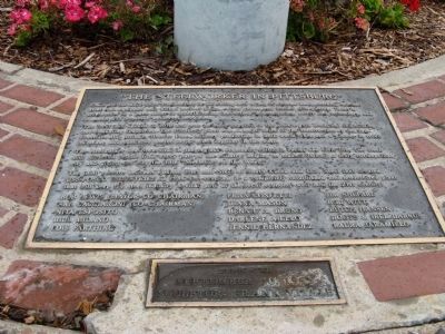 “The Steelworker in Pittsburg” Marker. Click for full size. “The Steelworker in Pittsburg” Marker image. Click for full size.