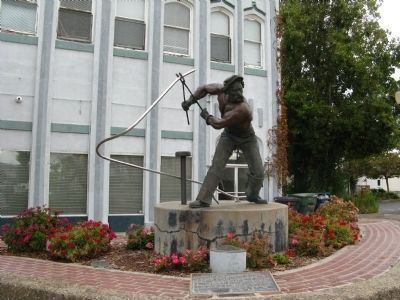 “The Steelworker in Pittsburg” Sculpture and Marker. Click for full size. “The Steelworker in Pittsburg” Sculpture and Marker image. Click for full size.
