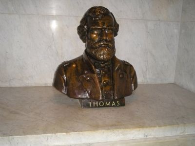 Bust of Gen. George Thomas image. Click for full size.