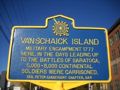 Vanschaick Island Marker. Click for full size. Vanschaick Island Marker image. Click for full size.
