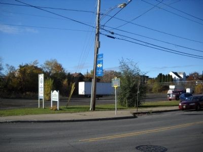 Marker on Ontario Street. Click for full size. Marker on Ontario Street image. Click for full size.