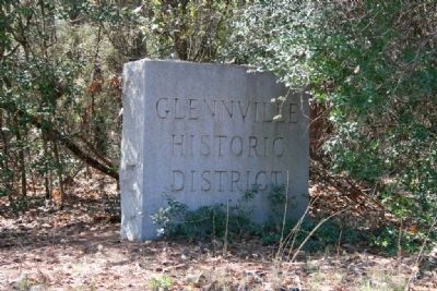 Glennville Historic District Marker image. Click for full size.