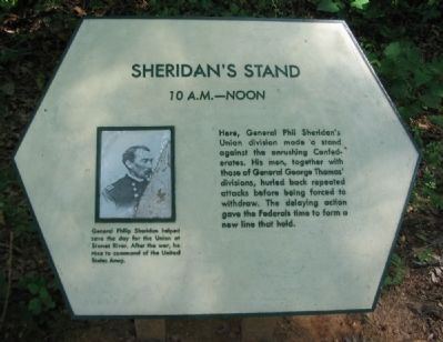 Sheridan's Stand Marker image. Click for full size.