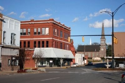 Downtown Talladega Northeast Side of Court Square image. Click for full size.