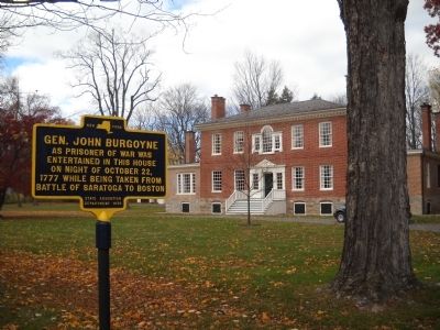 Marker in Kinderhook. Click for full size. Marker in Kinderhook image. Click for full size.