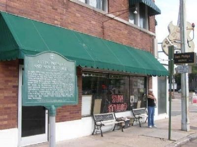 Elvis Presley and Sun Records / Sun Records Marker. Click for full size. Elvis Presley and Sun Records / Sun Records Marker image. Click for full size.