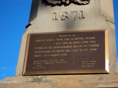 Civil War Monument Marker. Click for full size. Civil War Monument Marker image. Click for full size.