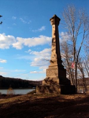 Civil War Monument Marker. Click for full size. Civil War Monument Marker image. Click for full size.