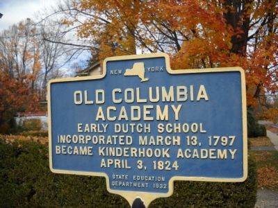 Old Columbia Academy Marker image. Click for full size.