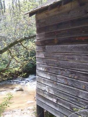 Campbell's Grist Mill Exterior Wall image. Click for full size.