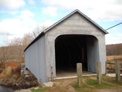 Sheffield Covered Bridge image. Click for full size.