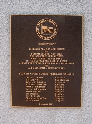 Putnam County Veterans Monument image. Click for full size.