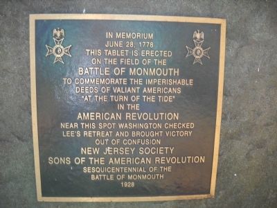 Washington Checked Lee’s Retreat Marker image. Click for full size.