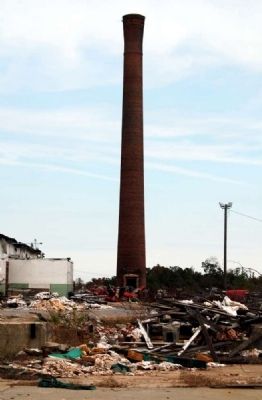 Chiquola Mill Smokestack image. Click for full size.