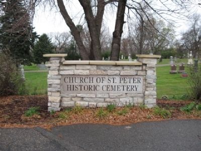 Church of St. Peter Historic Cemetery image. Click for full size.