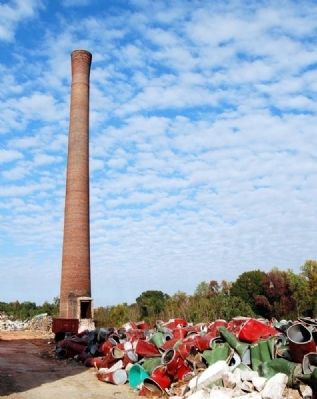 Chiquola Mill Smokestack image. Click for full size.