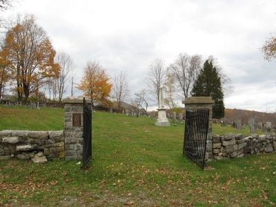 Gilead Cemetery Gate image. Click for full size.
