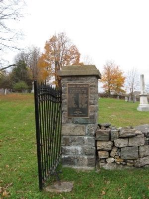 Gilead Cemetery Marker image. Click for full size.