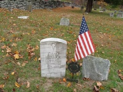 Isaac Merrick Headstones & Marker image. Click for full size.