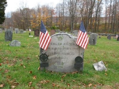 Hazen Headstone and Markers image. Click for full size.