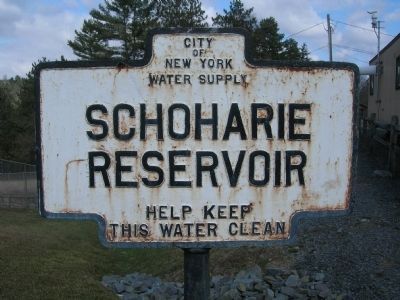 Schoharie Reservoir image. Click for full size.