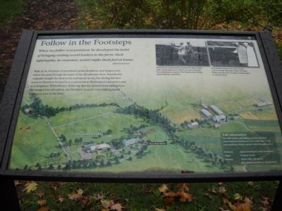 Follow in the Footsteps Marker. Click for full size. Follow in the Footsteps Marker image. Click for full size.