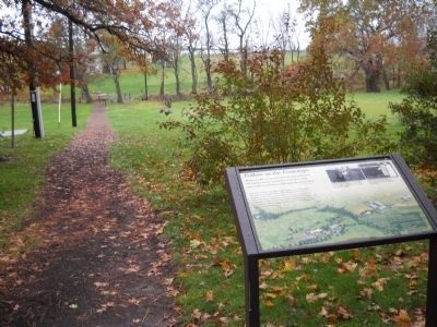 Marker at Eisenhower Farm. Click for full size. Marker at Eisenhower Farm image. Click for full size.
