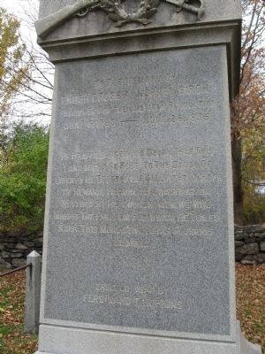 Enoch Crosby (Harvey Birch) Monument. Click for full size. Enoch Crosby (Harvey Birch) Monument image. Click for full size.