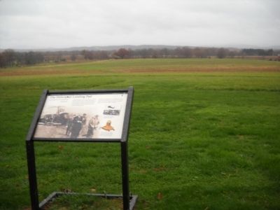 Marker at the Eisenhower Farm image. Click for full size.