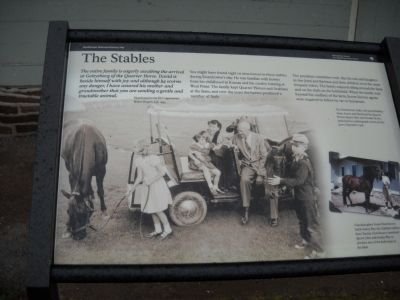 The Stables Marker. Click for full size. The Stables Marker image. Click for full size.