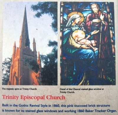 Abbeville County Marker -<br>Trinity Episcopal Church image. Click for full size.