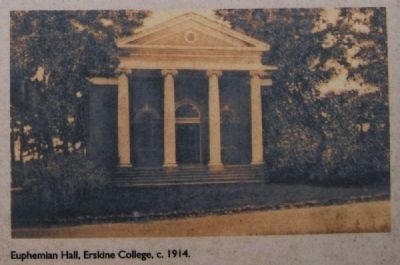Euphemian Hall, Erskine College, c. 1914 image. Click for full size.