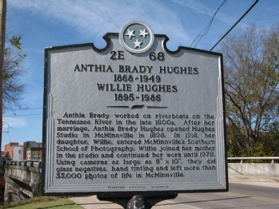 Anthia Brady Hughes Marker image. Click for full size.