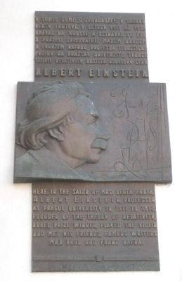 Here Albert Einstein Played the Violin Marker. Click for full size. Here Albert Einstein Played the Violin Marker image. Click for full size.
