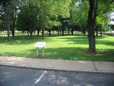 Stones River National Cemetery Marker. Click for full size. Stones River National Cemetery Marker image. Click for full size.