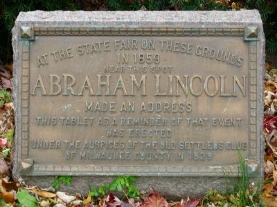 At the State Fair on these Grounds Marker. Click for full size. At the State Fair on these Grounds Marker image. Click for full size.