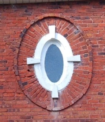 Harbison College President's Home -<br>South Window Detail image. Click for full size.