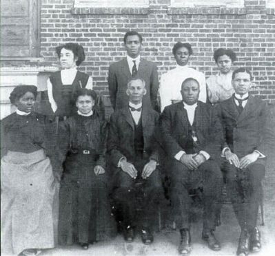 Harbison College President Rev. C.M. Young image. Click for full size.