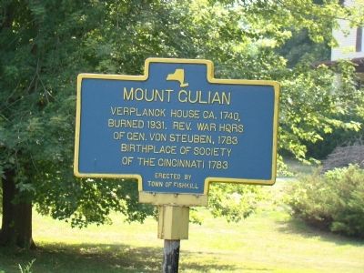Mount Gulian Marker image. Click for full size.