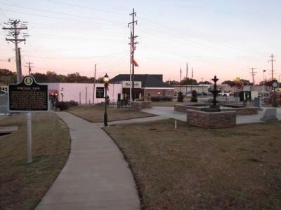 Heritage Park & the Marker. Click for full size. Heritage Park & the Marker image. Click for full size.