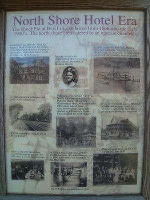 North Shore Hotel Era Marker. Click for full size. North Shore Hotel Era Marker image. Click for full size.