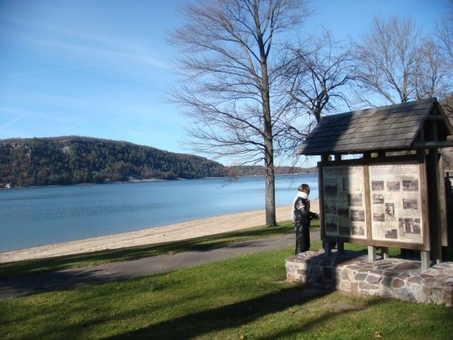 Devil's Lake and the Local Residents Marker image. Click for full size.
