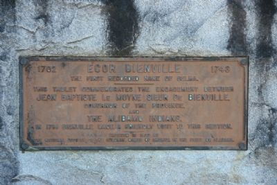 Ecor Bienville Marker image. Click for full size.