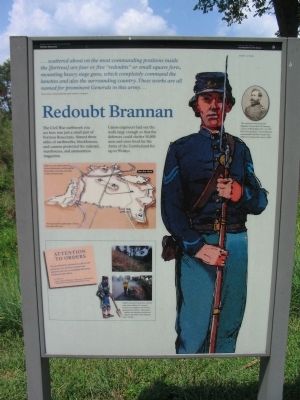 Redoubt Brannan Marker image. Click for full size.