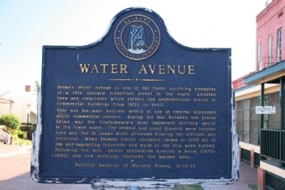 Water Avenue Marker image. Click for full size.