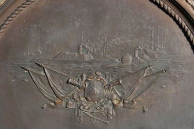 Art Work Depecting The Ships That Was Built By The Selma Navy Yard and Ordnance Works image. Click for full size.
