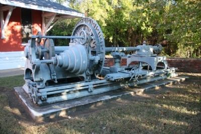 Cannon Lathe From The Selma Naval Gun Foundry image. Click for full size.